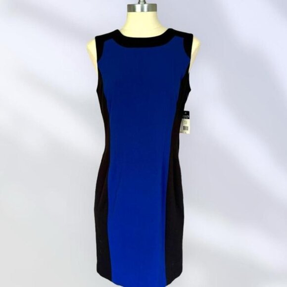 Calvin Klein Dresses & Skirts - Calvin Klein Colorblock Sheath Dress Size 6